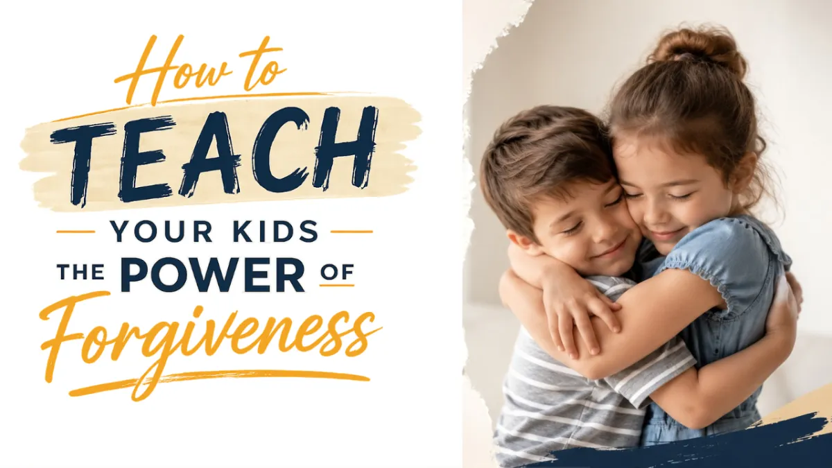 How to Teach Your Kids the Power of Forgiveness