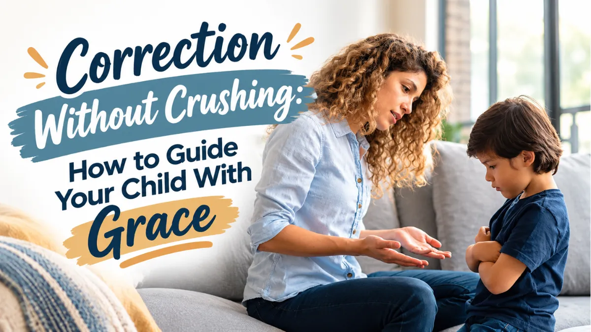 Correction Without Crushing: How to Guide Your Child With Grace