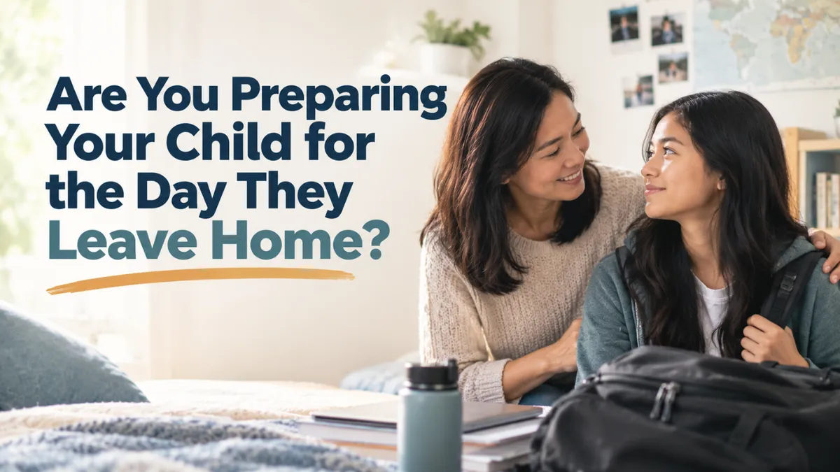 Are You Preparing Your Child for the Day They Leave Home?