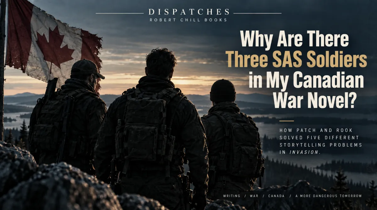 Why Are There Three SAS Soldiers in My Canadian War Novel?
