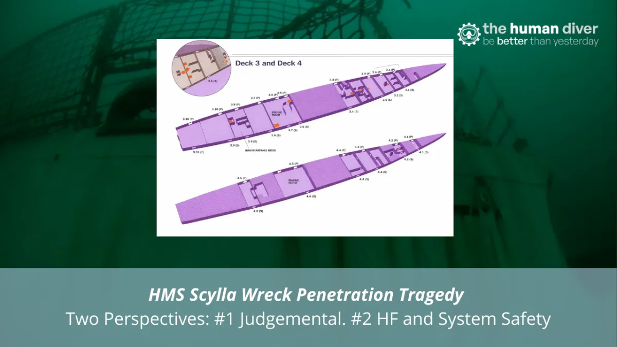 HMS Scylla Wreck Penetration Tragedy: Two Perspectives on Learning