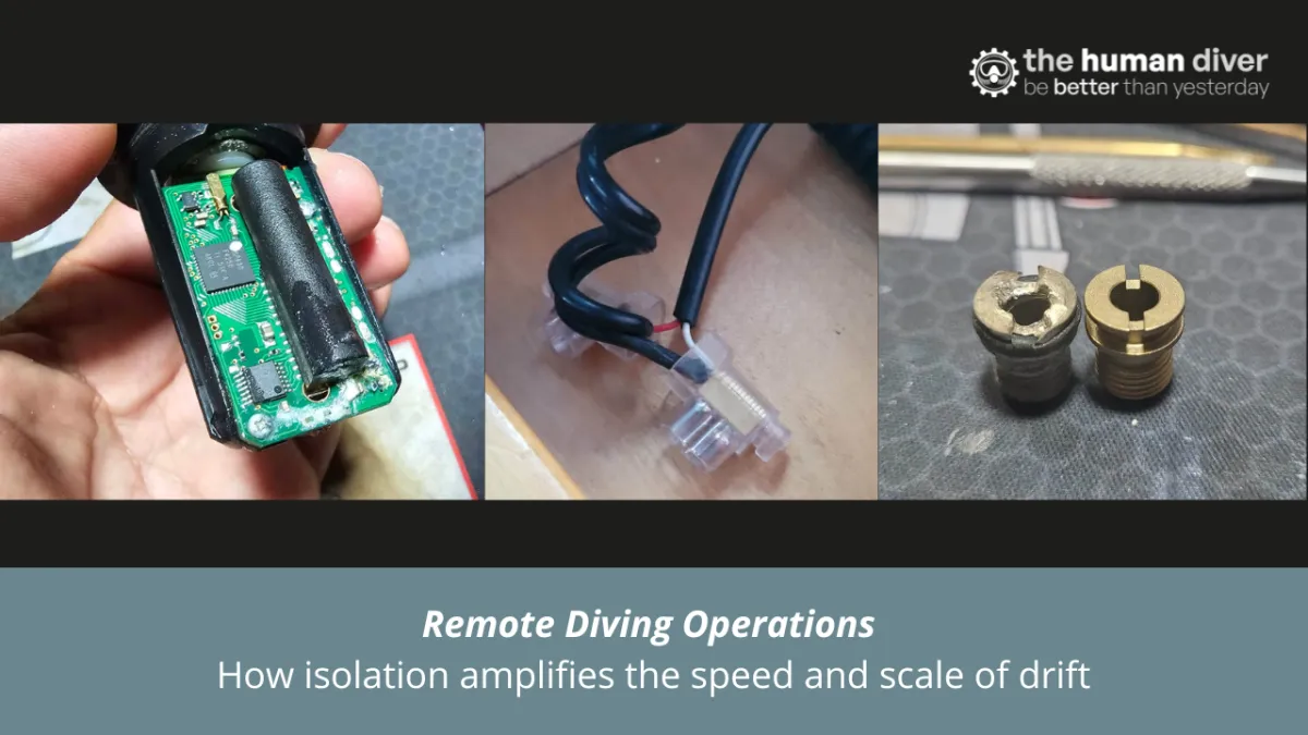 Isolation Amplifies Drift: When Remote Operations Make Small Deviations Invisible