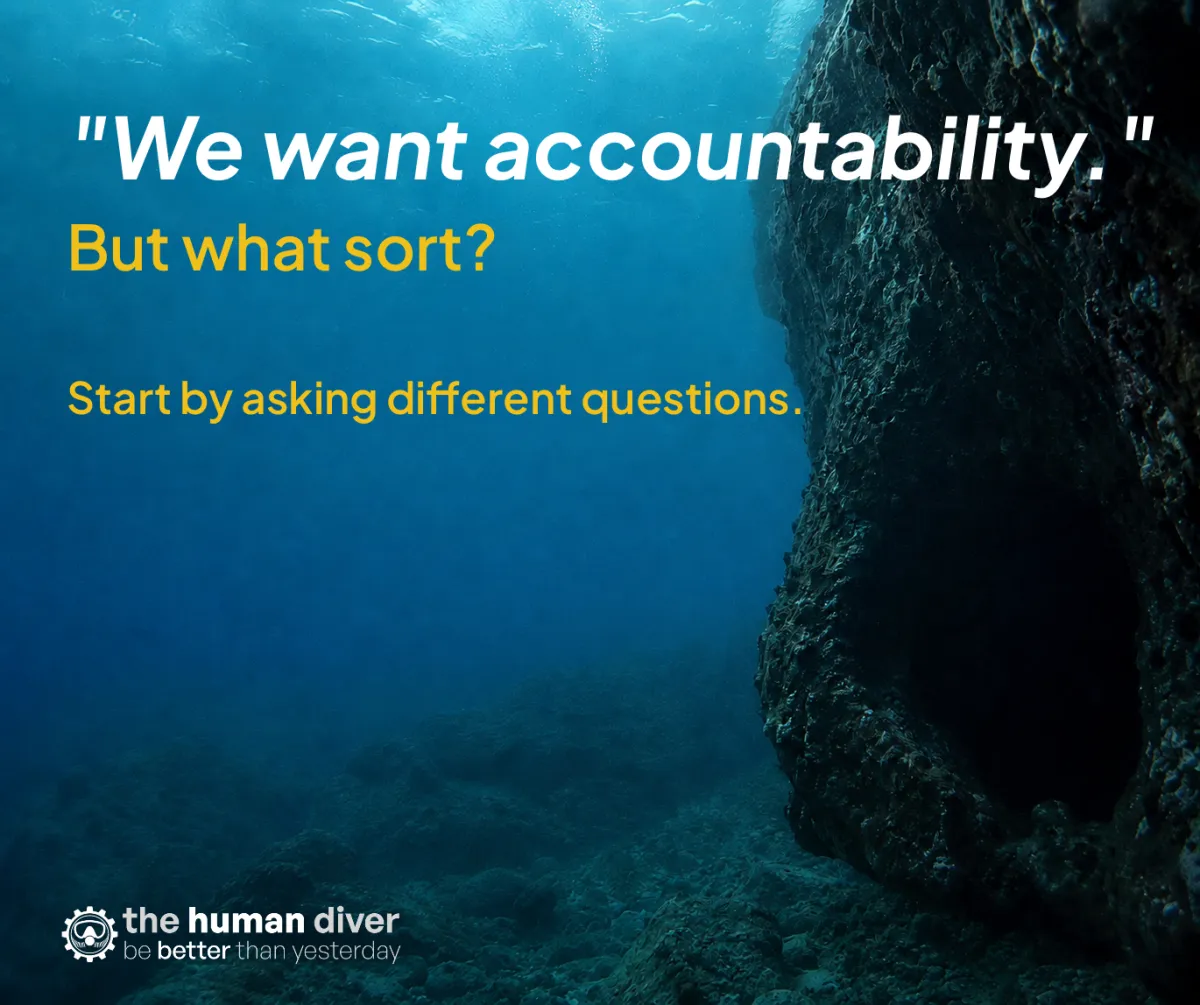 "We want accountability."