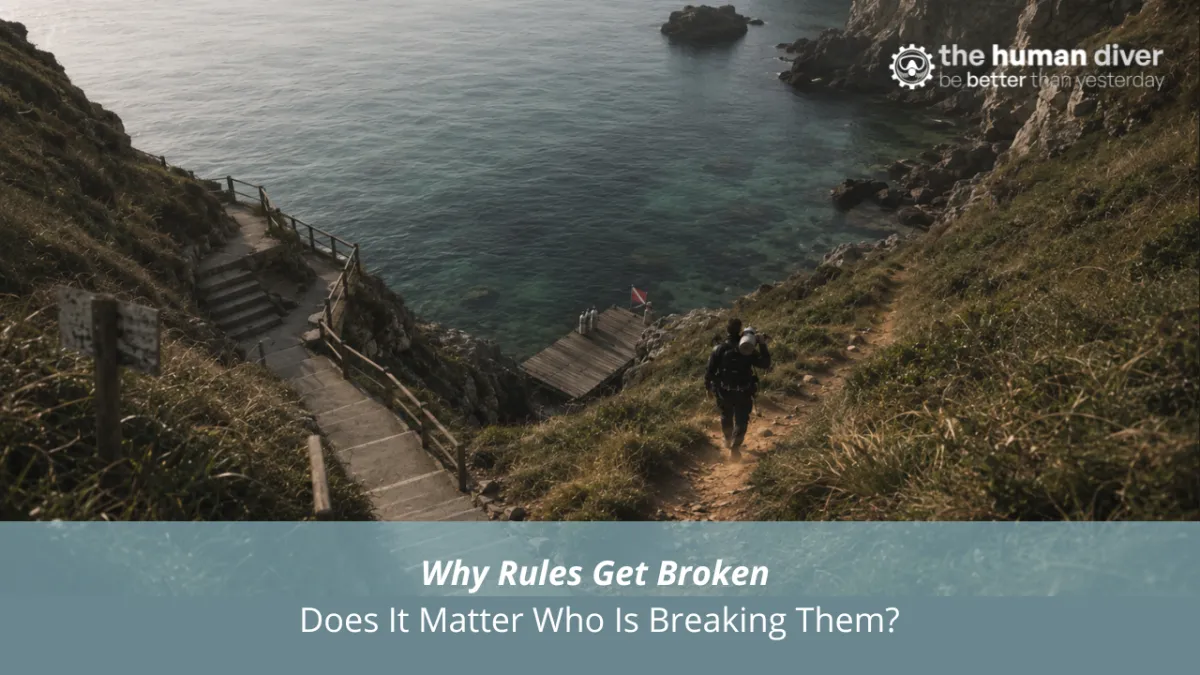Why Rules Get Broken. Does It Matter Who Is Breaking Them?