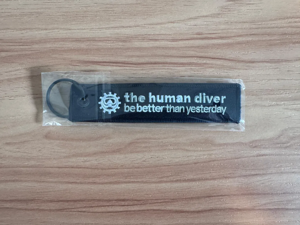 The Human Diver Keyring