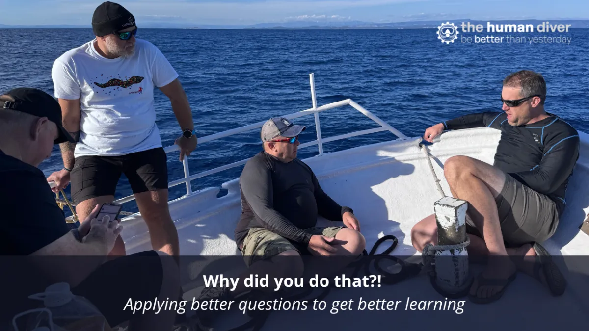 Why did you do that?! Applying better questions to get better learning
