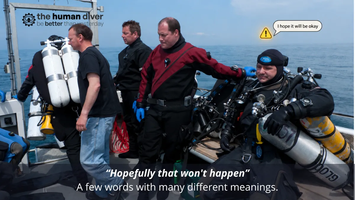 Hopefully that won't happen: A few words with many different meanings.