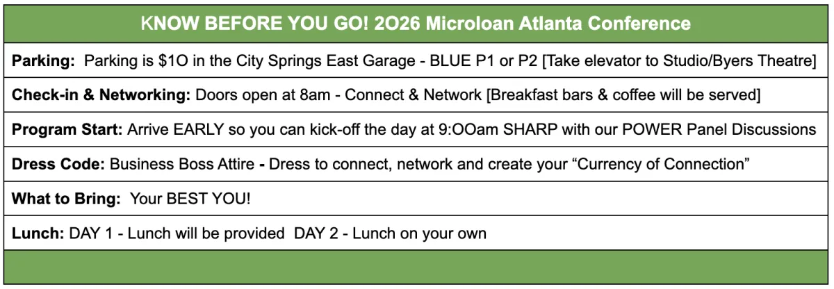 Know before You Go info