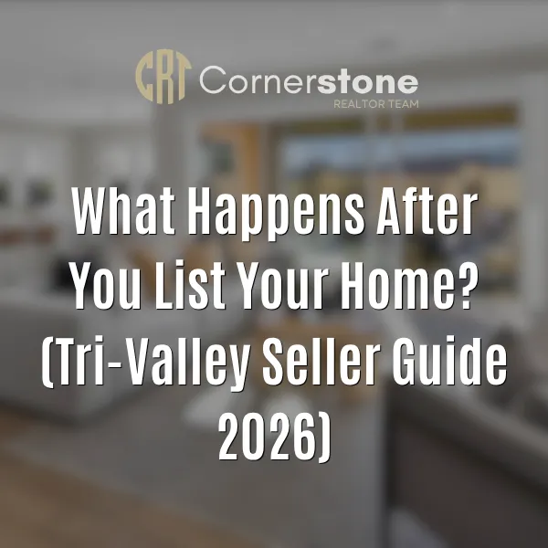 What Happens After You List Your Home? (Tri-Valley Seller Guide 2026)