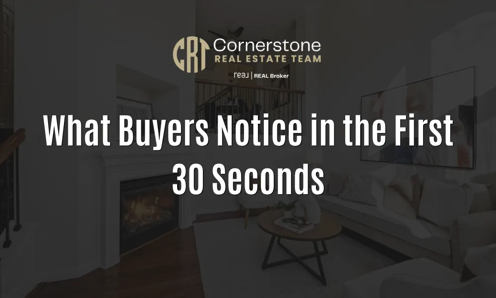 What Buyers Notice in the First 30 Seconds