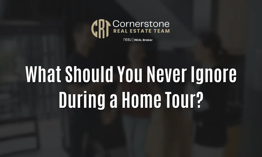 What Should You Never Ignore During a Home Tour?