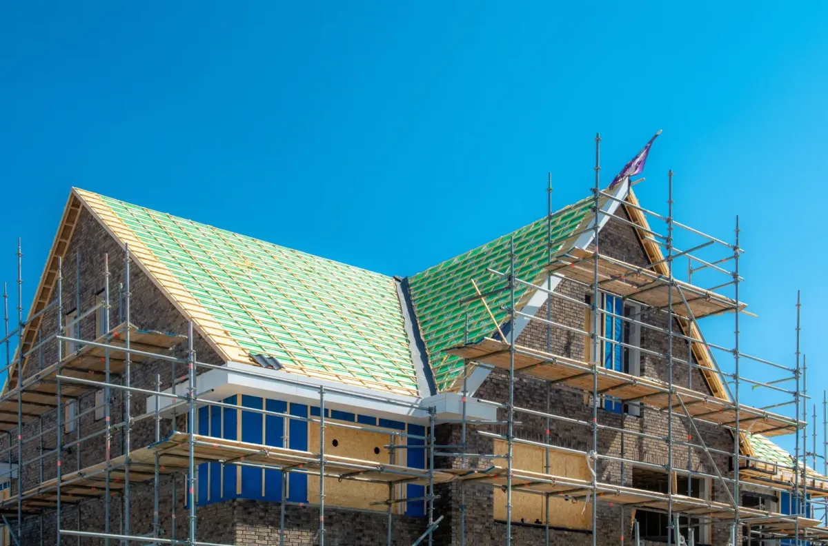 Storm damage roof and siding repair on a residential property in Lynn, Massachusetts.