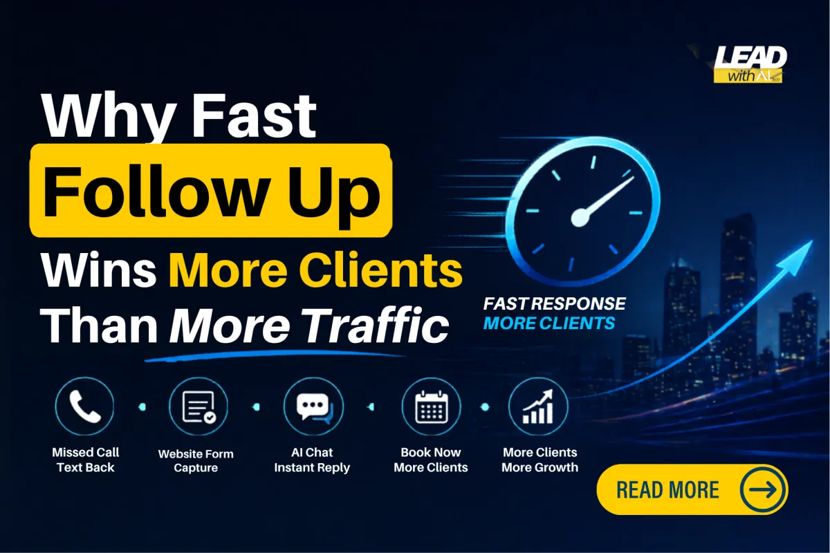Why Fast Follow Up Wins More Clients Than More Traffic