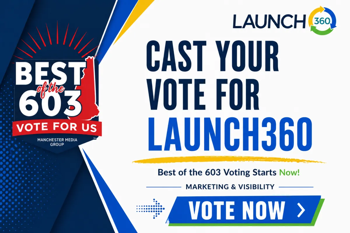 Launch 360 Nominated for Best of the 603 Website Award