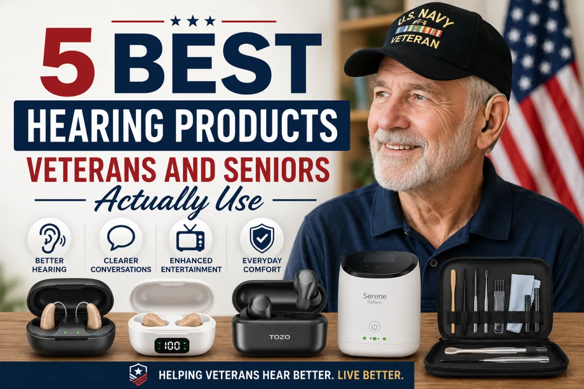 5 Best Hearing Products Veterans and Seniors Actually Use