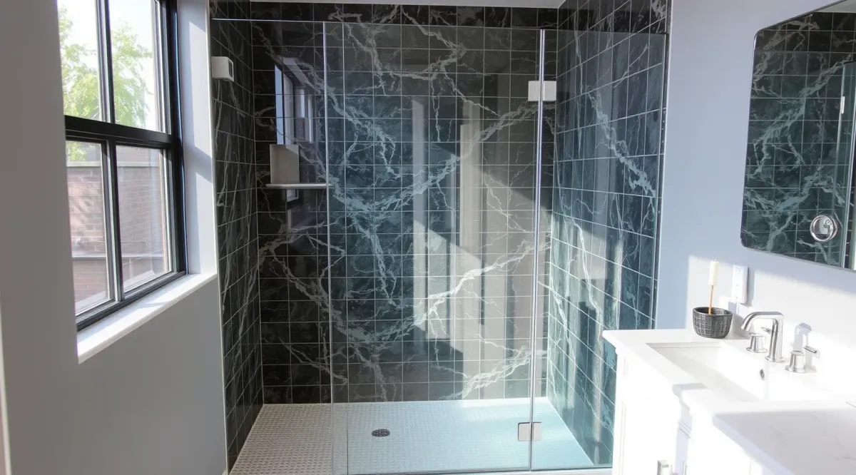 Shower Glass Installation