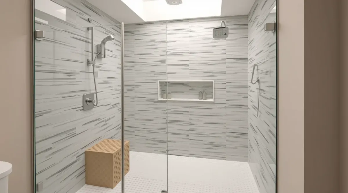 Shower Glass Installation