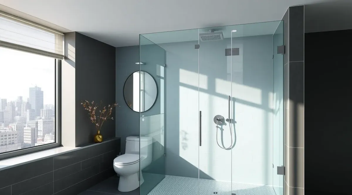 Shower Glass Installation