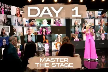 Day 1 Master The Stage with these techniques