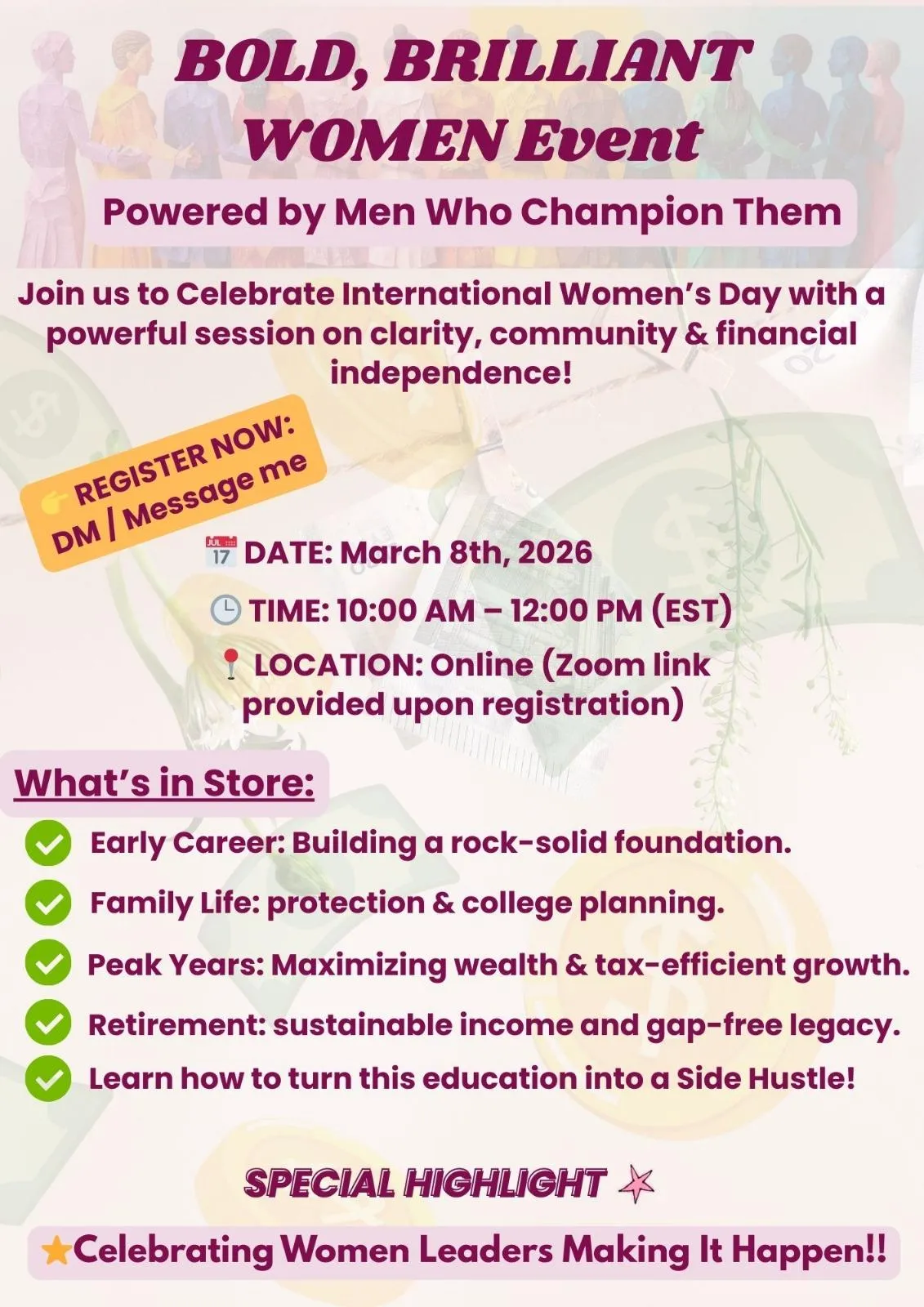 Bold, Brilliant Women: Building Clarity, Community & Financial Independence