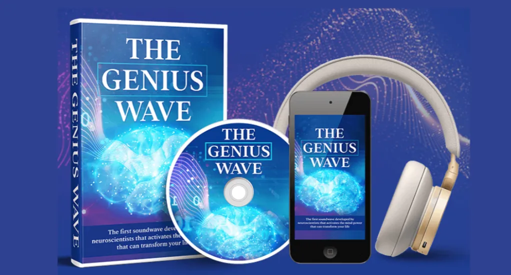 The Genius Wave audio track designed to activate theta brainwaves and enhance cognitive abilities.