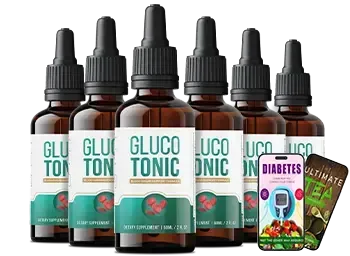 Pack of GlucoTonic Supplement.