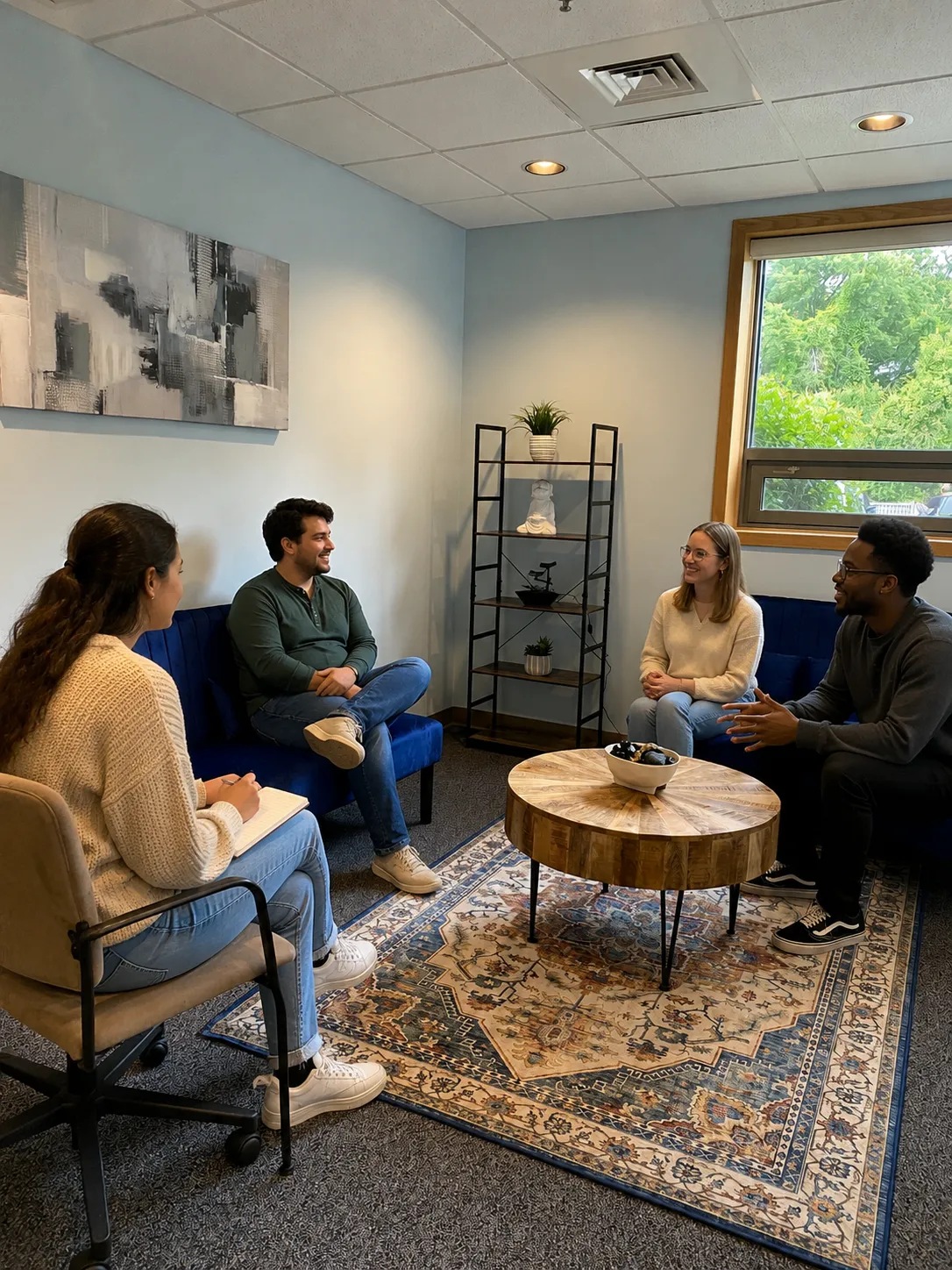 therapy session at BRC