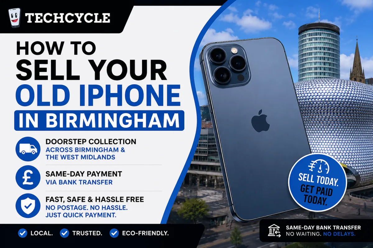 How to Sell Your Old iPhone in Birmingham And Get Paid the Same Day