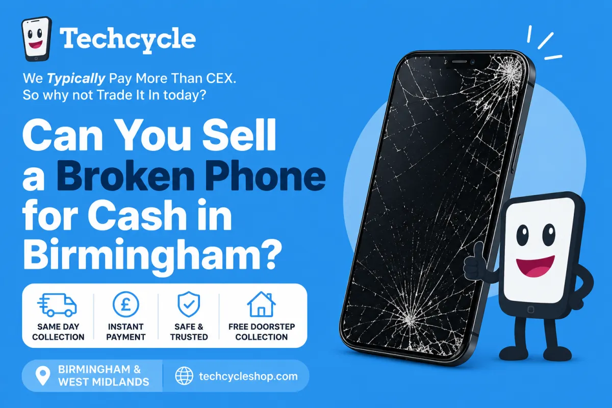 Can You Sell a Broken Phone for Cash in Birmingham?