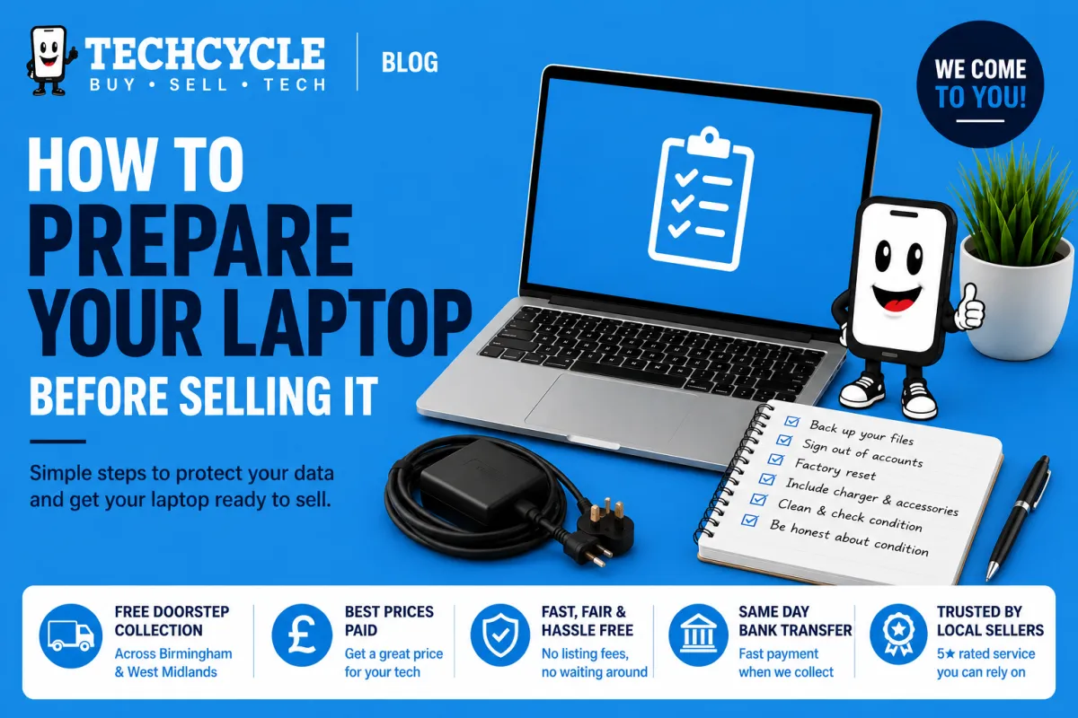 How to Prepare Your Laptop Before Selling It