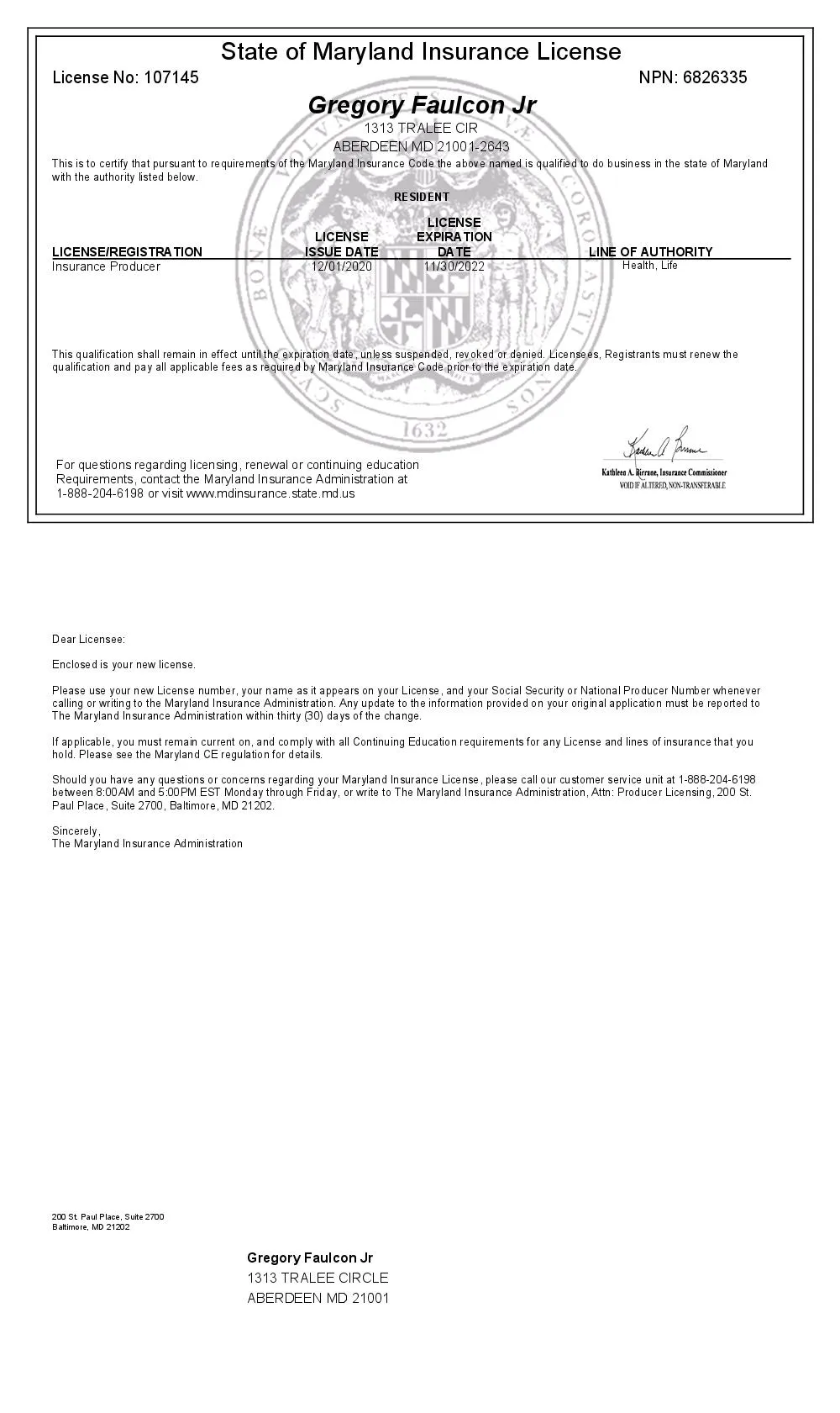 state license