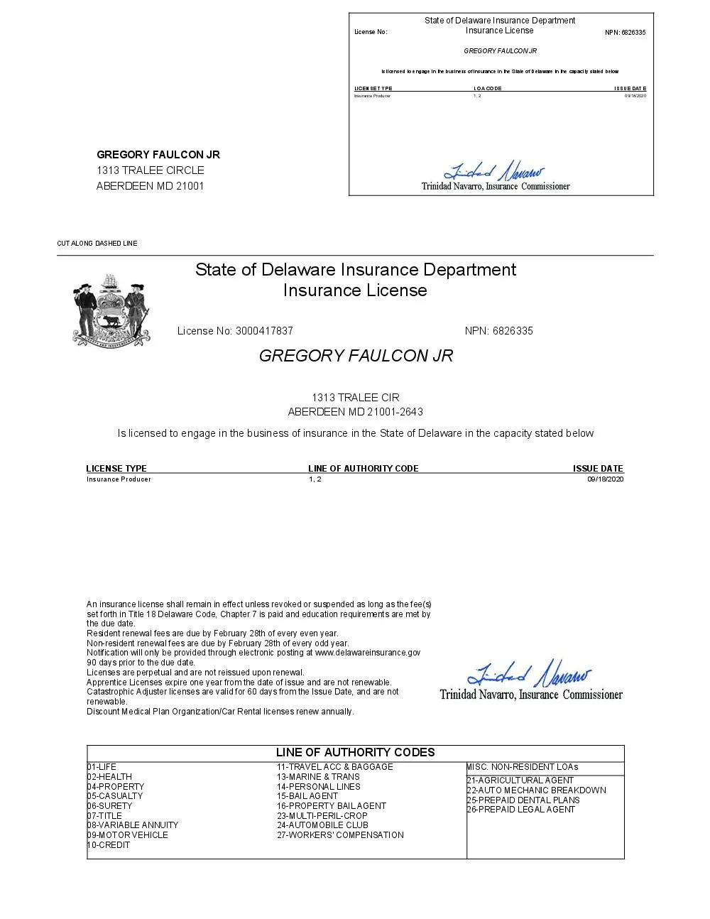 state license