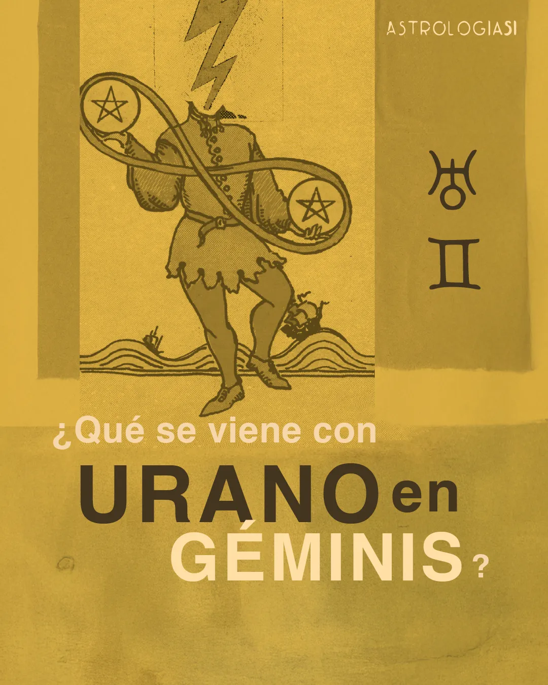 Sol, Urano y Géminis: cuando el pensamiento pide reorganizarse