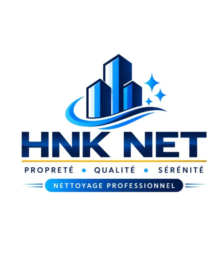 Logo HNK NET- Entreprise de nettoyge de fin de chantier à Argenteui
