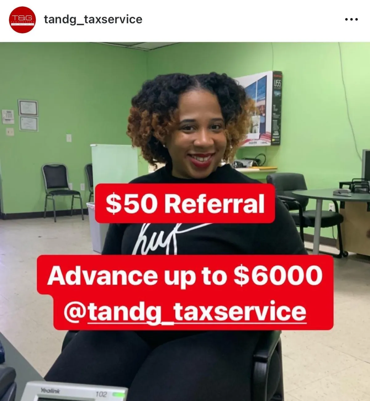 Referrals on taxes
