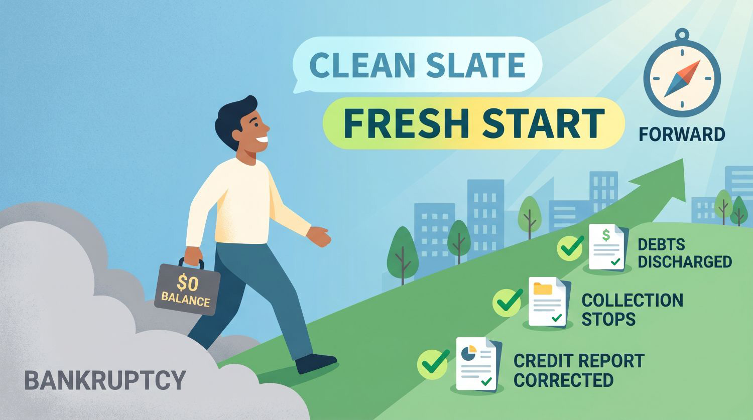 What to Do After a Bankruptcy Discharge