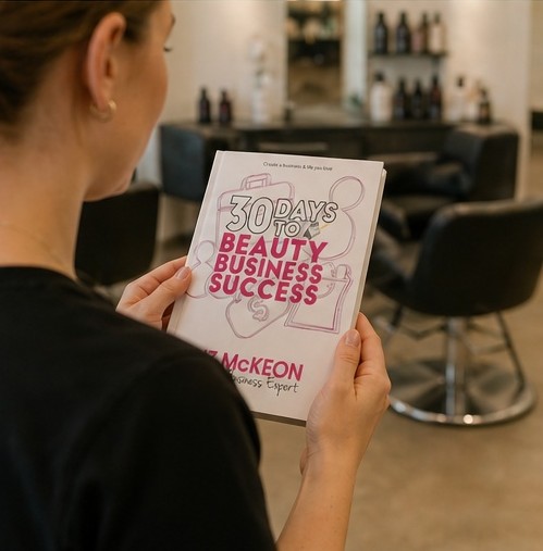 Liz McKeon Book 30 Days to Beauty Business Success