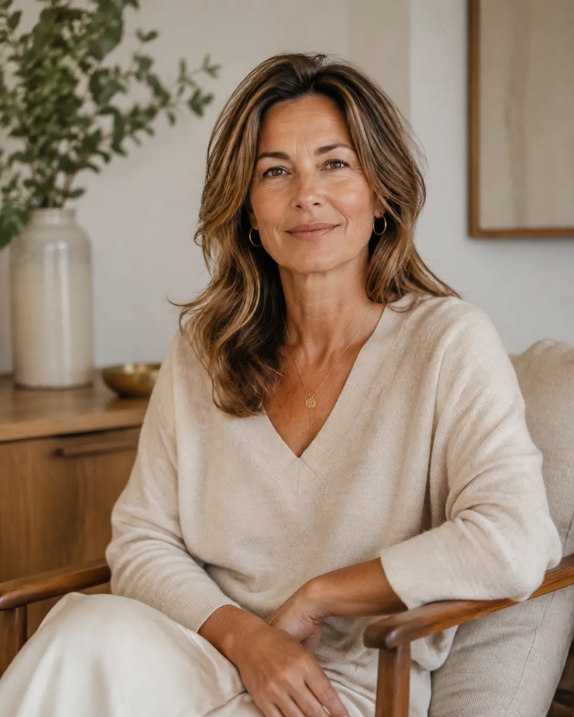 Woman experiencing fatigue and mood changes