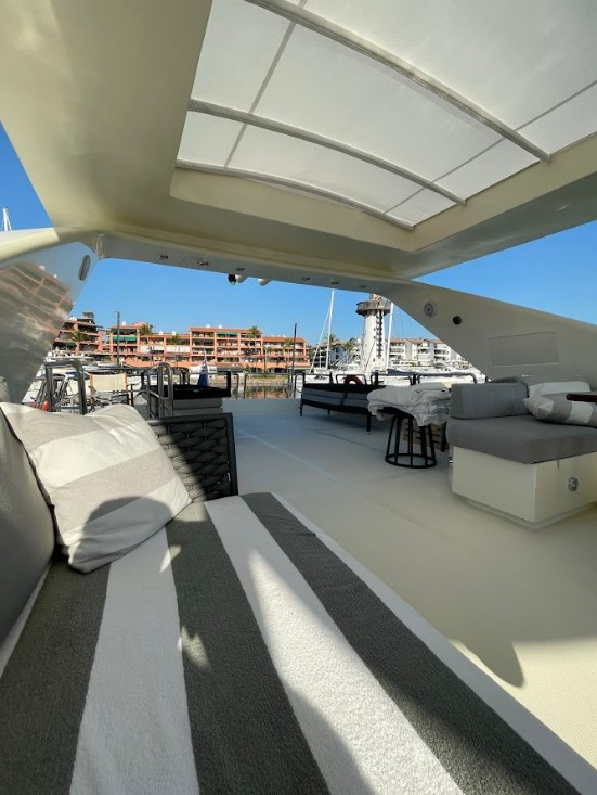 Oceanis 55 luxury interior