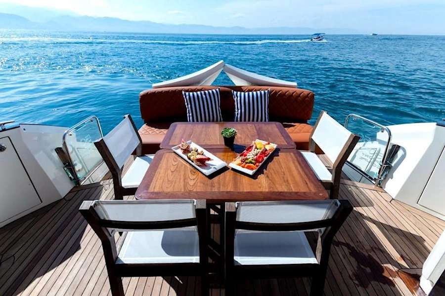 Oceanis 55 luxury interior