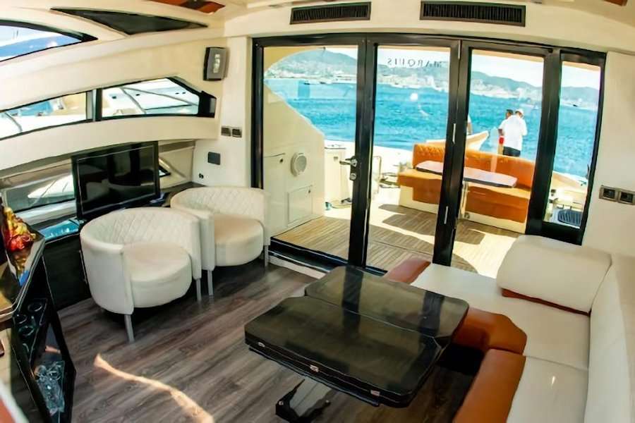Oceanis 55 luxury interior