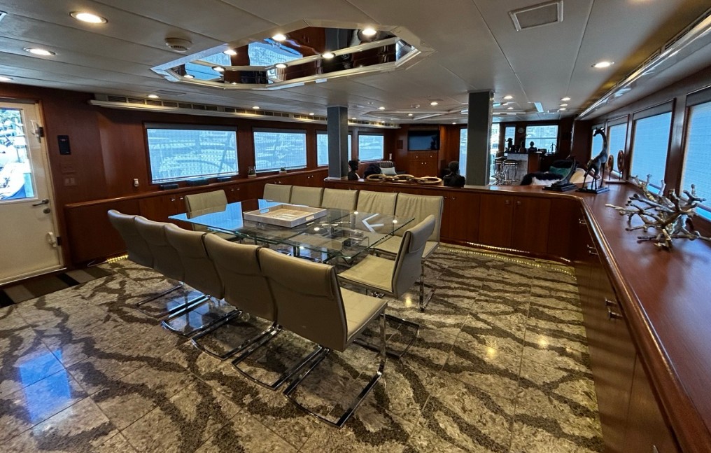 Oceanis 55 luxury interior