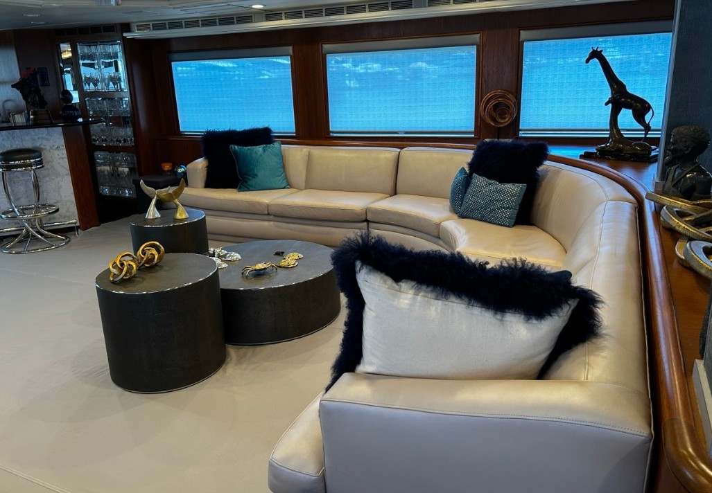 Oceanis 55 luxury interior
