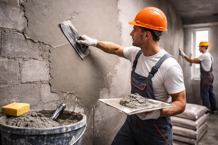 Plastering in Newcastle under Lyme