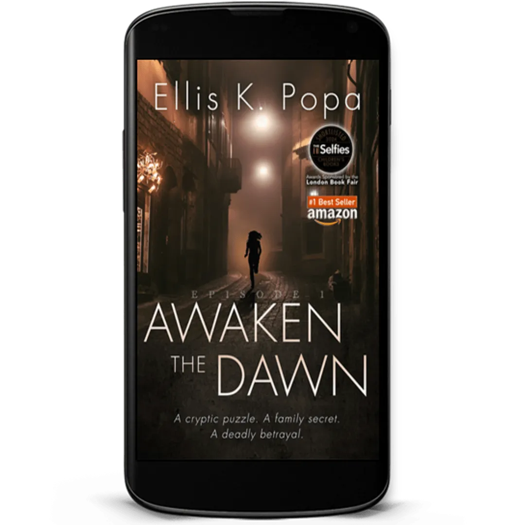 Book Cover: The Lost Ark by J.R. Rain. The top of a glacier with a mountain range under blue sky in the background.