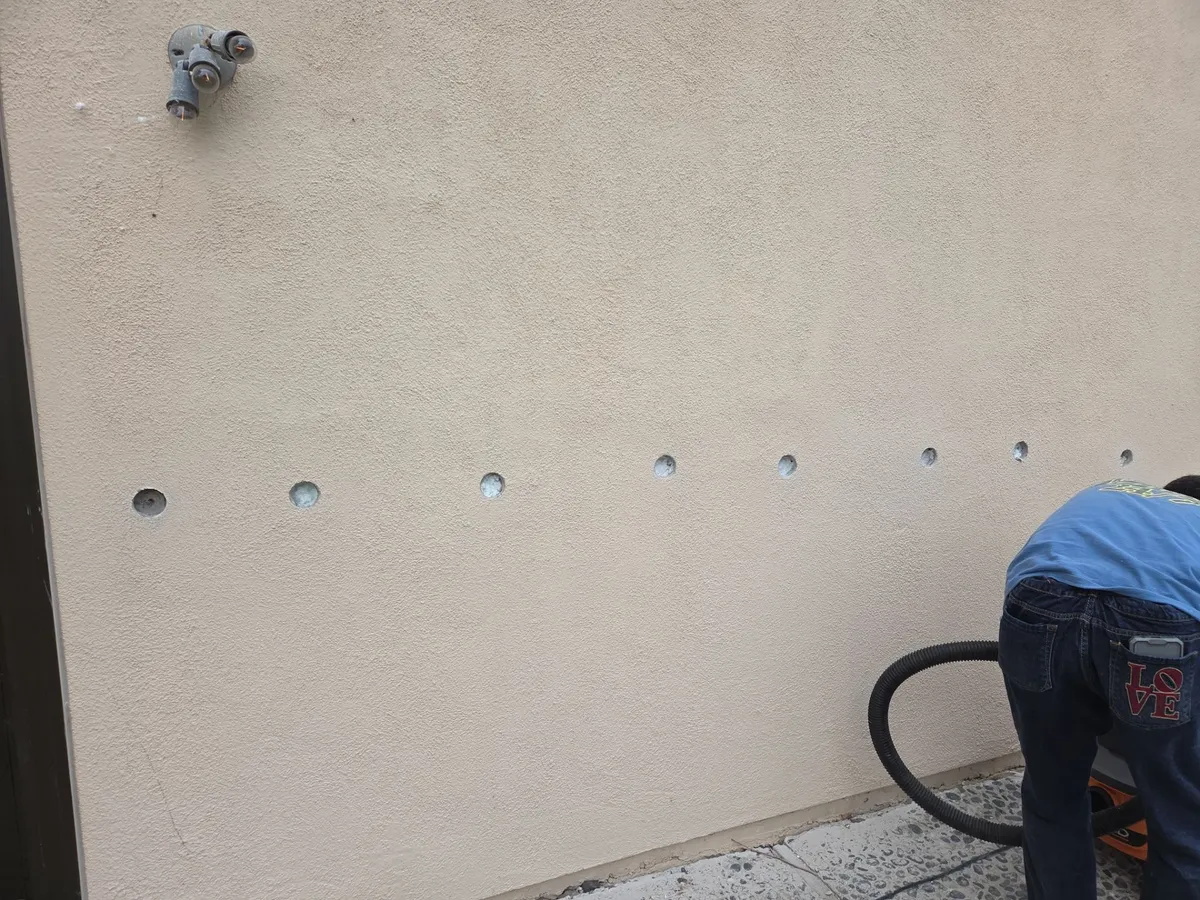 Wall Injection Insulation