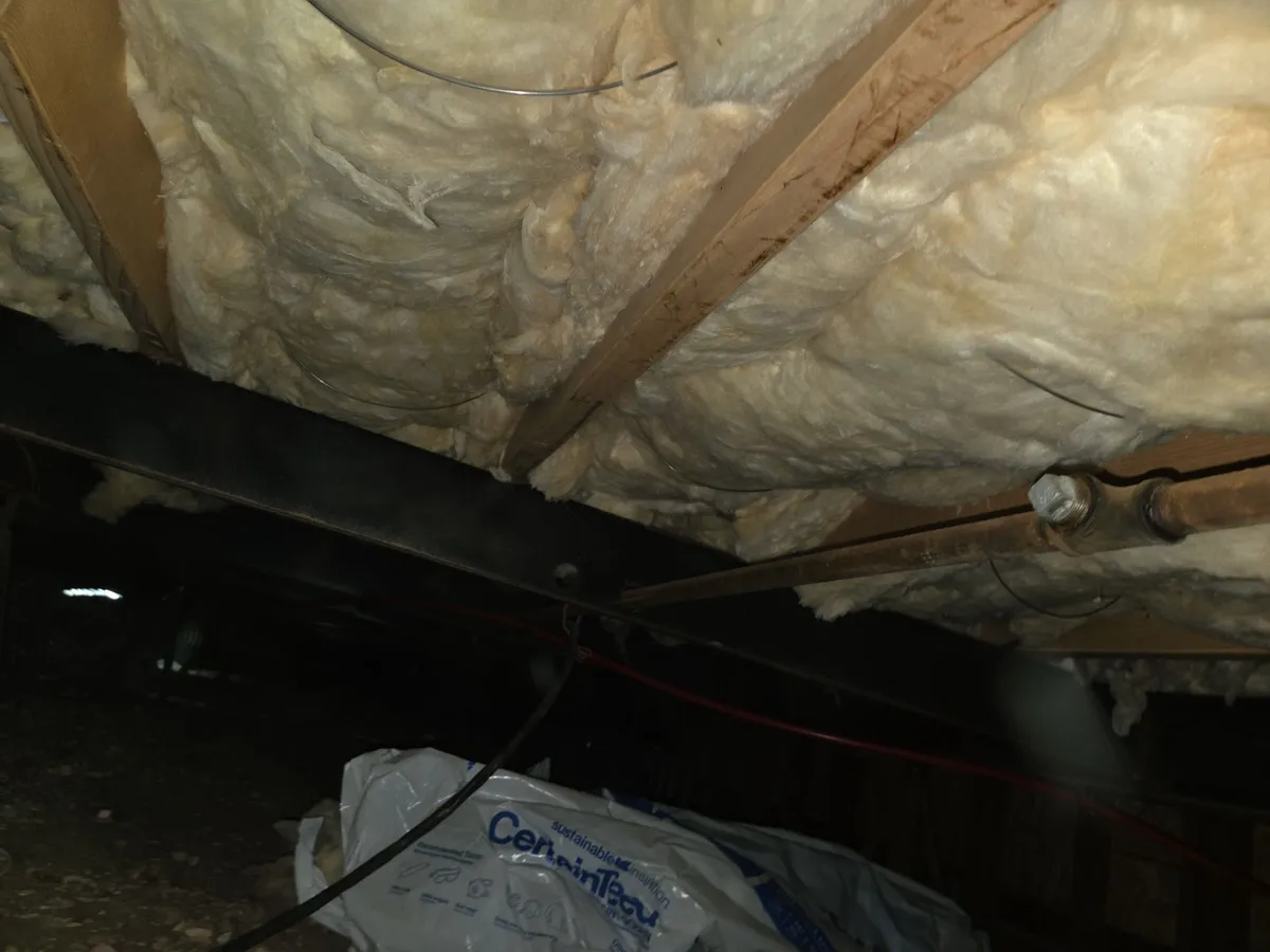 improved energy performance because of insulated crawl spaces and underfloors