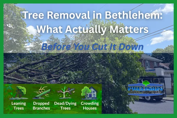 Tree Removal in Bethlehem, PA: What Actually Matters Before You Cut It Down
