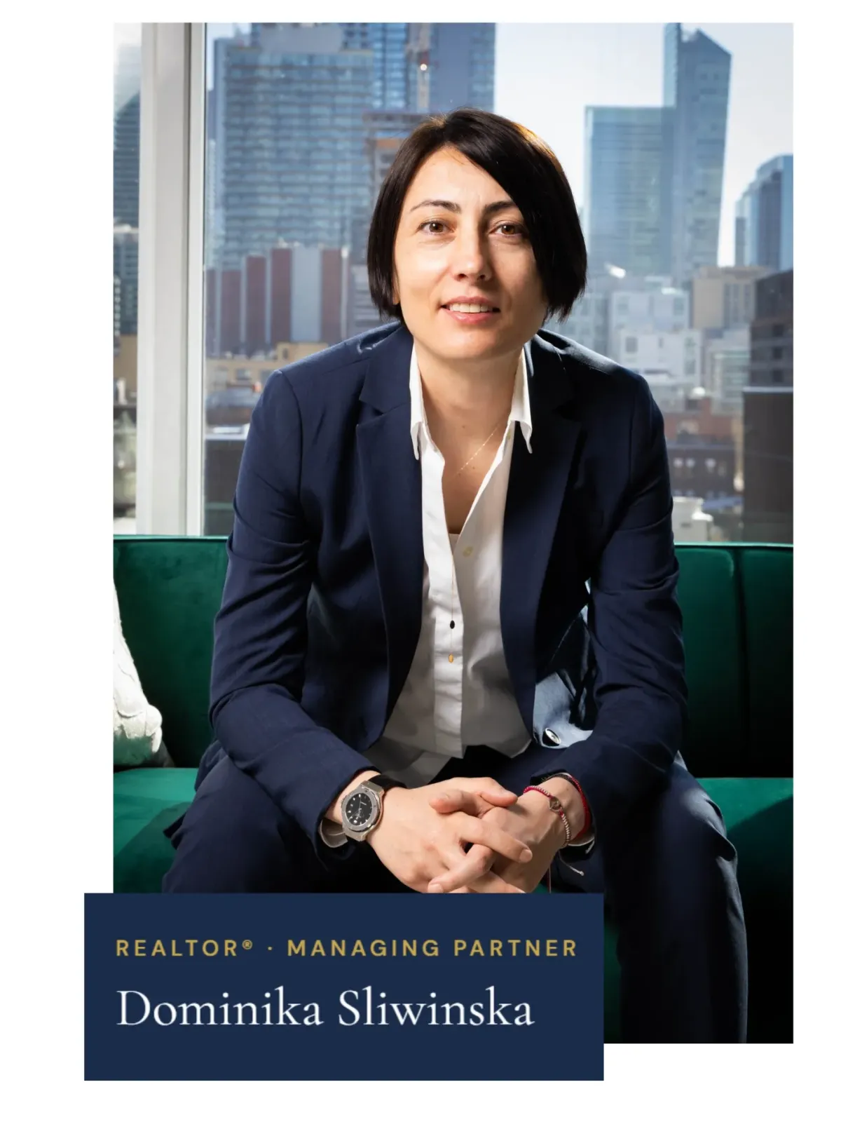 Dominika Sliwinska, Realtor and Managing Partner at Q Real Estate Group, expert in assisting first-time buyers in GTA.