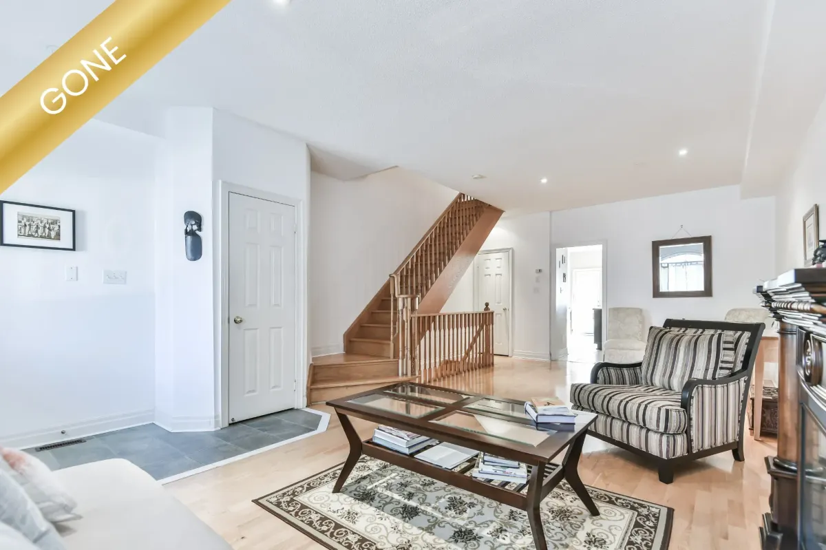 Bright and airy residential living space at 9 Algarve, Toronto, Ontario, representing premium real estate in a sought-after neighborhood.